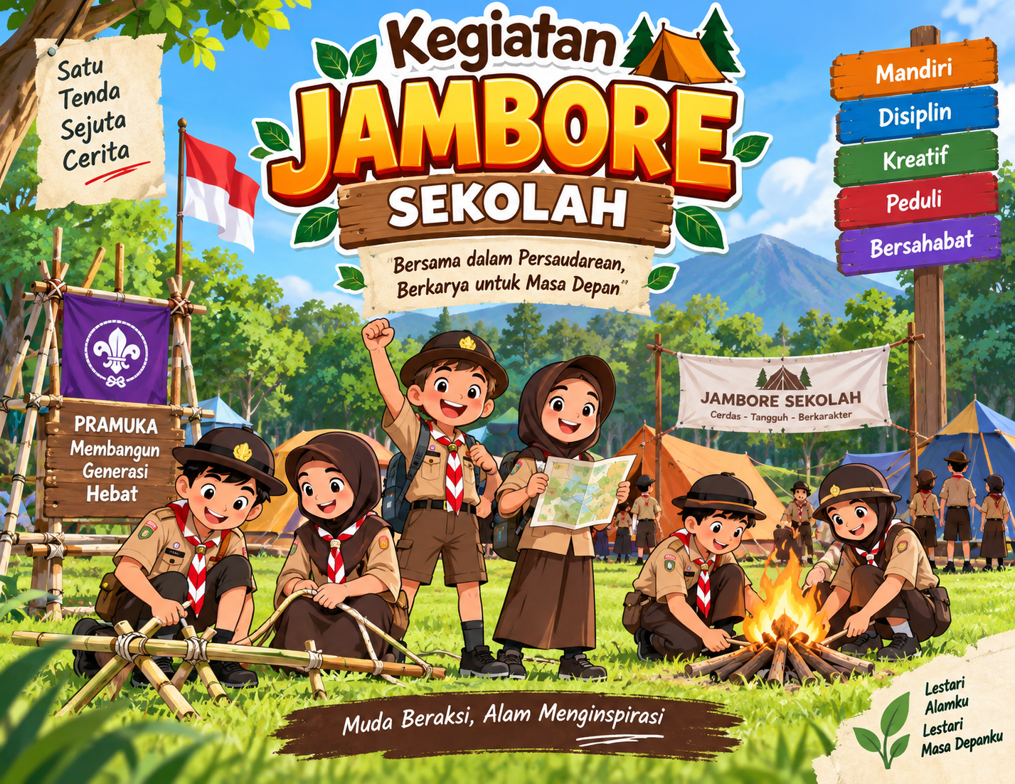 Jambore SD Negeri 2 Salut